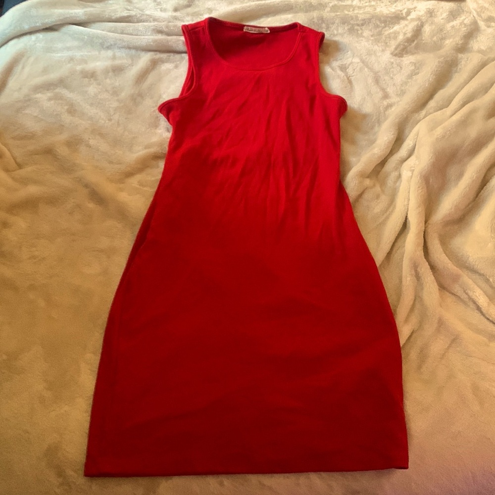 Backless red dress, Heart & Hips size small ♡︎
